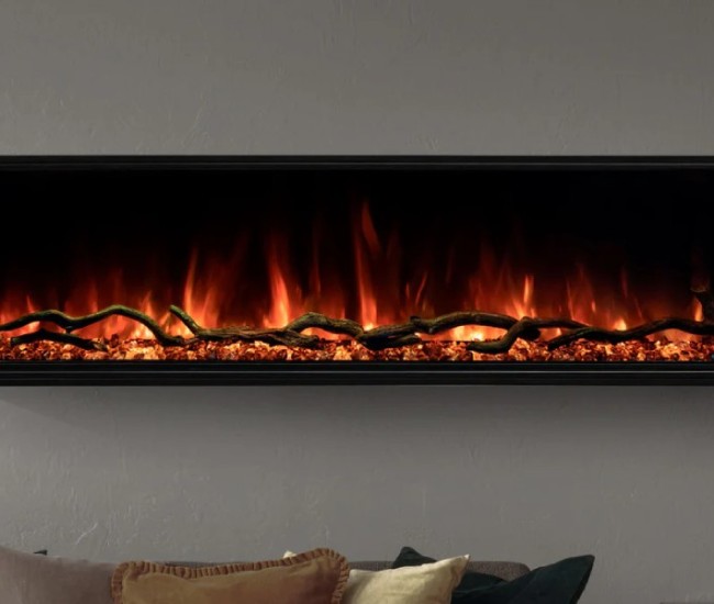 Modern Flames 80-inch Landscape Pro Slim Electric Fireplace