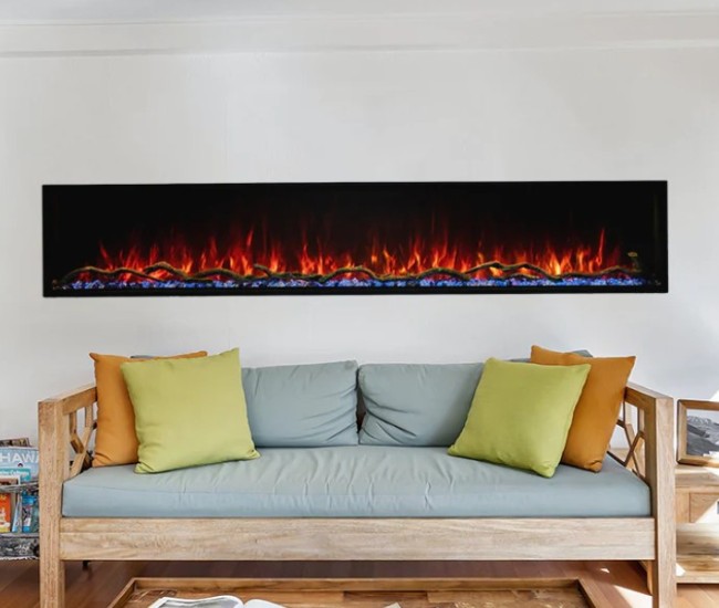 Modern Flames 96-inch Landscape Pro Slim Electric Fireplace
