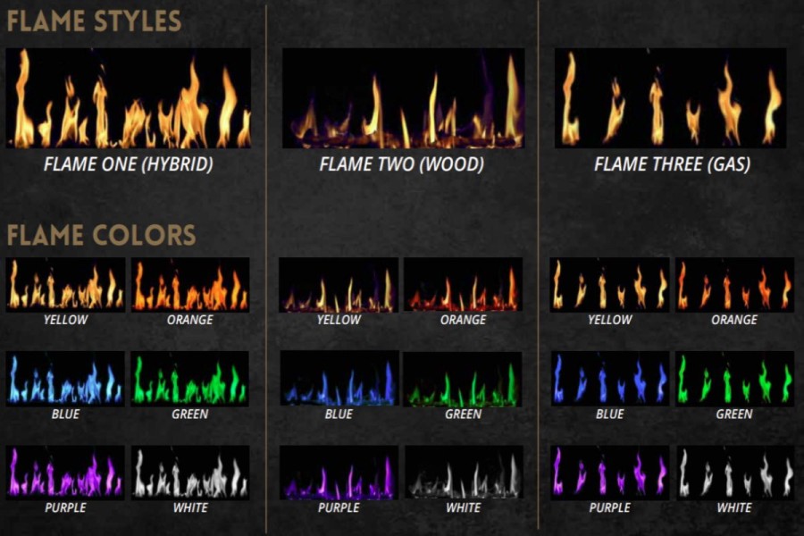 Modern Flames 52-inch Orion Slim Virtual Electric Fireplace V2