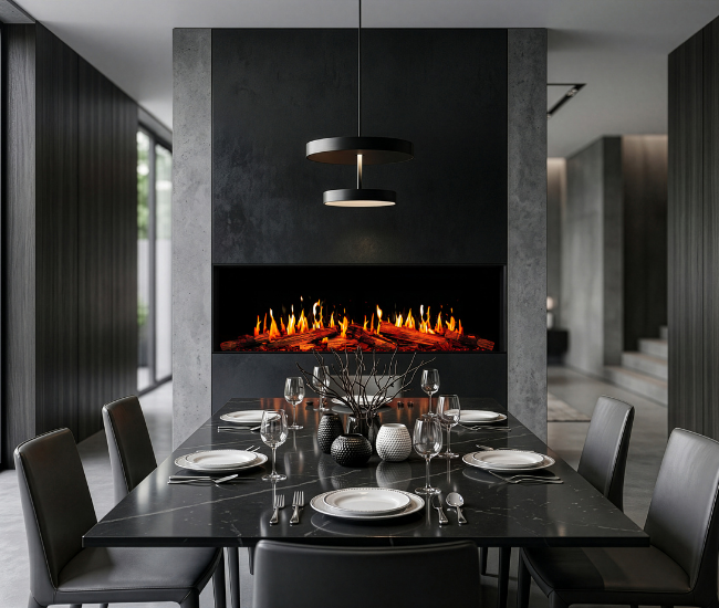 Modern Flames 60-inch Orion Multi Virtual Electric Fireplace V2