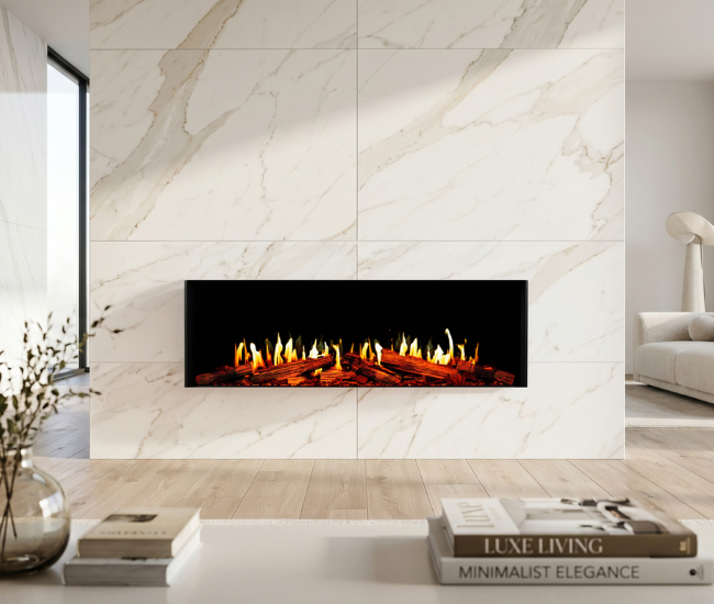 Modern Flames 76-inch Orion Multi Virtual Electric Fireplace V2