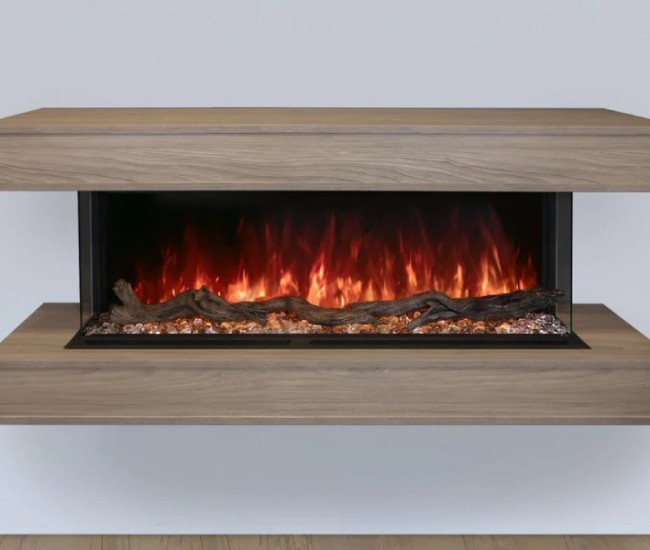 Modern Flames Wall Mount Cabinet for 68-inch Landscape Pro Multi Electric Fireplace