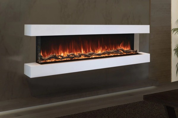 Modern Flames 44-inch Landscape Pro Multi Electric Fireplace with Wall Mount Cabinet
