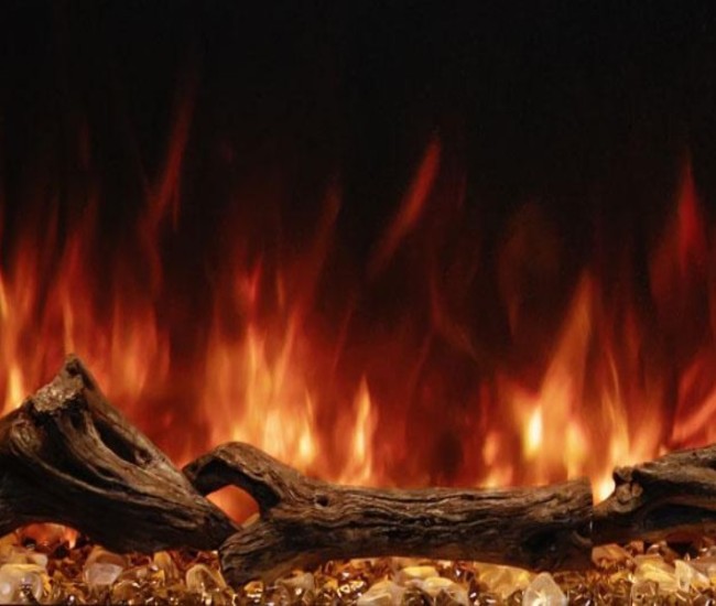 Modern Flames 68-inch Landscape Pro Multi Electric Fireplace with Wall Mount Cabinet