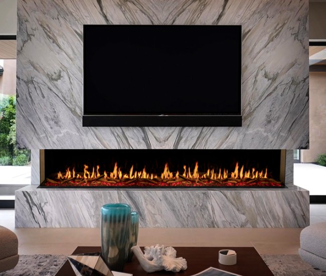 Modern Flames 120-inch Orion Multi Virtual Electric Fireplace