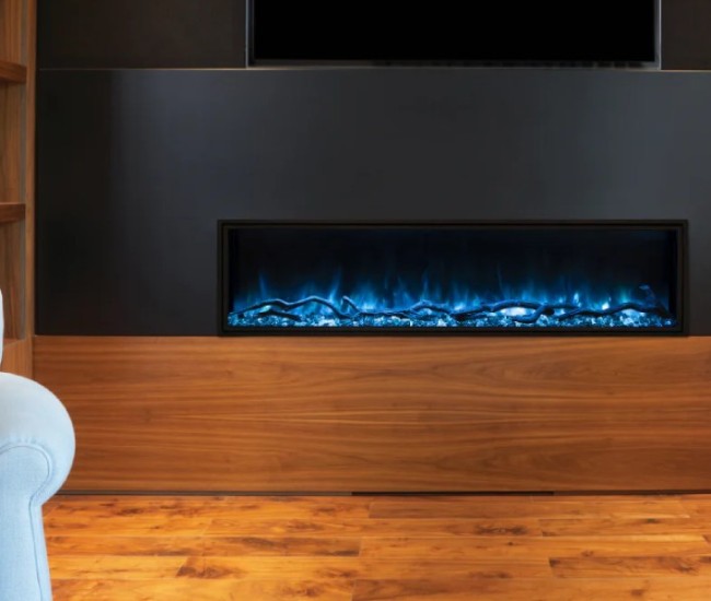 Modern Flames 56-inch Landscape Pro Slim Electric Fireplace