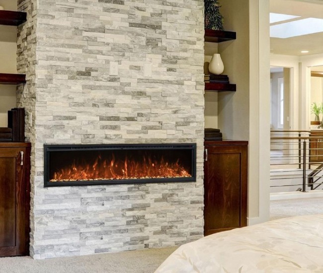 Modern Flames 74-inch Spectrum Slimline Linear Electric Fireplace