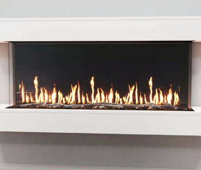 Modern Flames 52-inch Orion Multi Electric Fireplace with Wall Mount Cabinet