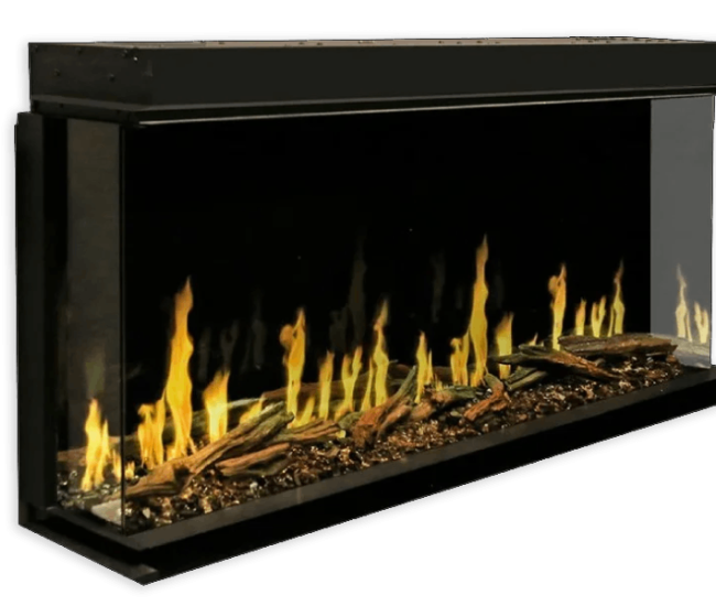 Modern Flames 52-inch Orion Multi Electric Fireplace with Wall Mount Cabinet