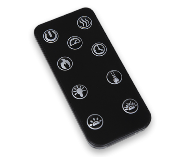 Modern Flames Replacement Remote Control for Spectrum Slimline Series Electric Fireplaces